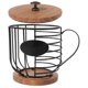 thumbnail image 5 of Metal Coffee Capsules Storage Basket Organizer for Kitchen Counter – Holds Coffee, Fruits, Snacks, Easy Clean, Stylish Desktop Decor, 5 of 5