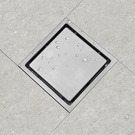 Luckin Tile Insert Bathroom Floor Drain Square Shower Luckin Tile Insert Bathroom Floor Drain Square Shower