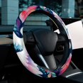 thumbnail image 6 of Peace Dove 14.5 Inch Printing PVC Leather Auto Accessories Steering Wheel Cover for Car Wheel Covers, 6 of 6