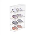 thumbnail image 3 of 3X Caja de Almacenamiento de Gafas de 4 , Organizador de Gafas Grande, Soporte de Exhibición Apilable Multifuncional, Cosméticos Reutilizables, 3 of 5
