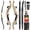 25lbs Earthy Yellow, variant on Junxing H3 Archery F Interface 62" Recurve Bow 19" Riser 25-60lbs Limbs Hunting Target