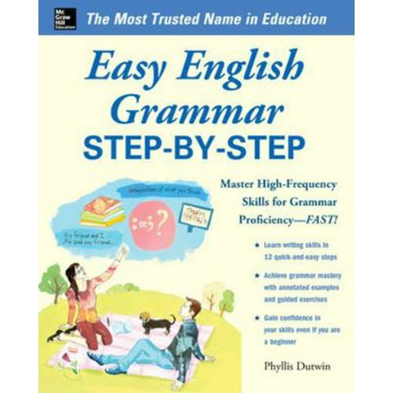 Pre-Owned Easy English Grammar Step-By-Step: With 85 Exercises (Paperback) 0071770240 9780071770248
