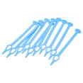 thumbnail image 3 of OUNONA  10 Pcs Household Windproof Hook Ceiling Hooks Heavy Duty Hangers Multi Blue, 3 of 8