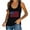 Black, variant on IROINNID Women's Round Neckline Tank Sleeveless Casual America Flag Casual Tops Blouse Tops Women Tops USA July 4th