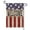 E, variant on Sm:)e One Nation Under God Floral Welcome Fourth of July Garden Flag 12x18 Inch Yard Outdoor Banner Decoration