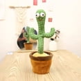 thumbnail image 2 of Cactus bailando, cantando, flor encantadora, retorcida, parlante, divertido juguete para niños, niña, 2 of 5