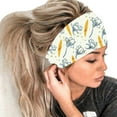 thumbnail image 3 of WCJM Women Print Headband Elastic Head Wrap Hair Band Bandana Headband Polyester Lady Headscarf 100% Pure Silk Scarf 43 Large Square Lightweight He How To Tie A Headscarf, 3 of 4