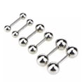 thumbnail image 5 of K-KED Stainless Steel Barbell Ear Cartilage Tragus Helix Stud Bar Earrings Piercing:yq-5mm-Multicolor, 5 of 8