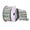 Green, variant on Vickerman 2.5" x 10 Yards Navy, Cream, and Champagne Stripes Ribbon