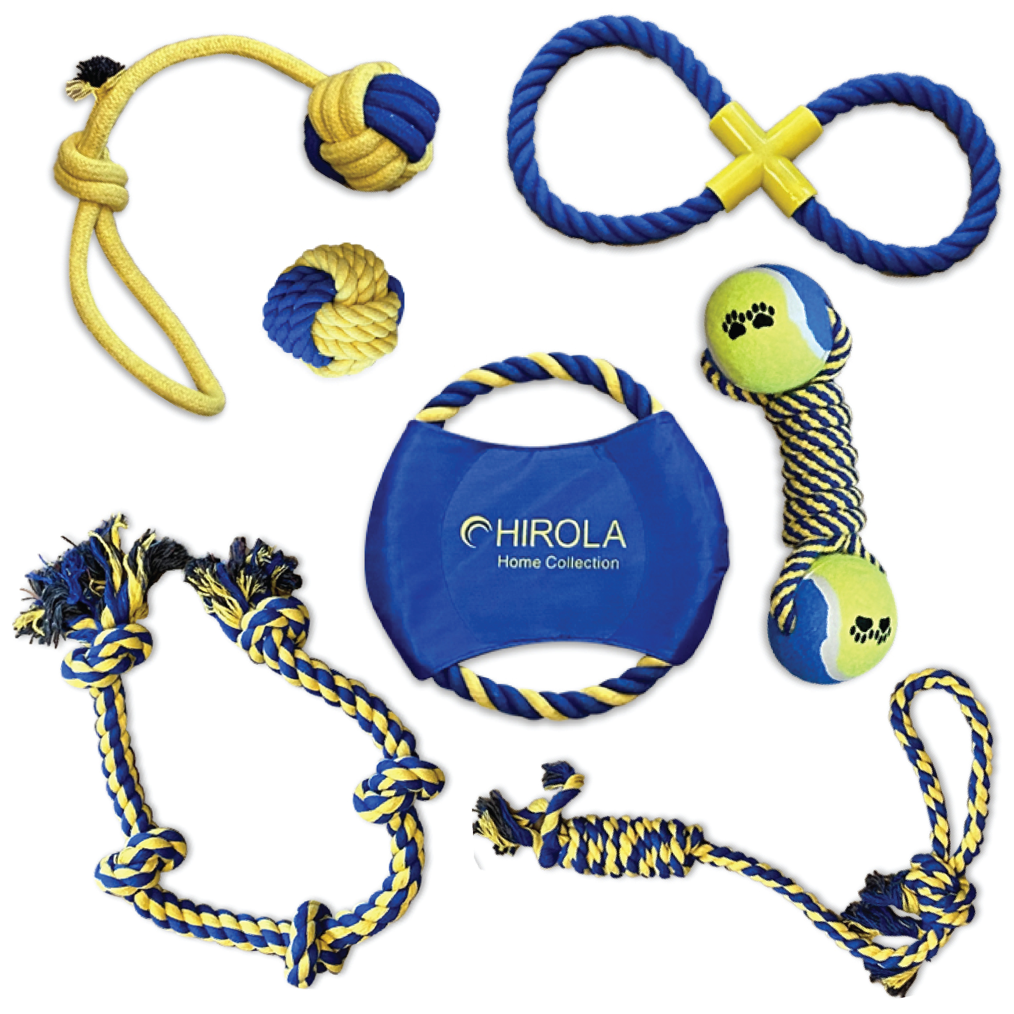 Dog Rope Toys - 7 Colorful & Fun Dog Rope Toys!
