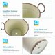 thumbnail image 2 of Round Iron Buckets Flower Pot Bucket Gardening Container Planting Planter, 2 of 3