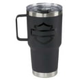 thumbnail image 2 of Harley-Davidson 30 oz. Matte Black Travel Mug, Double-Wall Stainless Steel, Harley Davidson, 2 of 2