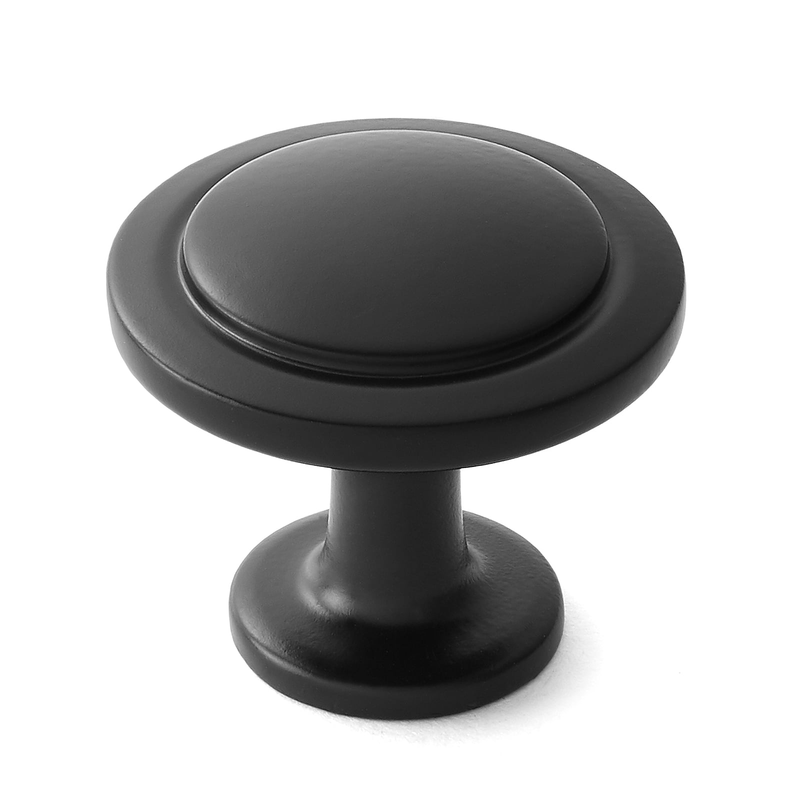 Cauldham Solid Round Kitchen Knobs Pulls (11/4" Diameter