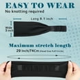 thumbnail image 6 of Beister Sports Headbands for Men & Women (3 Pack), Moisture Wicking Sweatbands, Elastic Non Slip Sweat Bands, Athletic Workout Wide Hair Bands for Running, Cycling, Basketball, 6 of 7