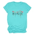 thumbnail image 2 of Nurse Graphic Tees for Women 2026 Summer Casual Short Sleeve Crewneck Nurse T Shirts, 2 of 4