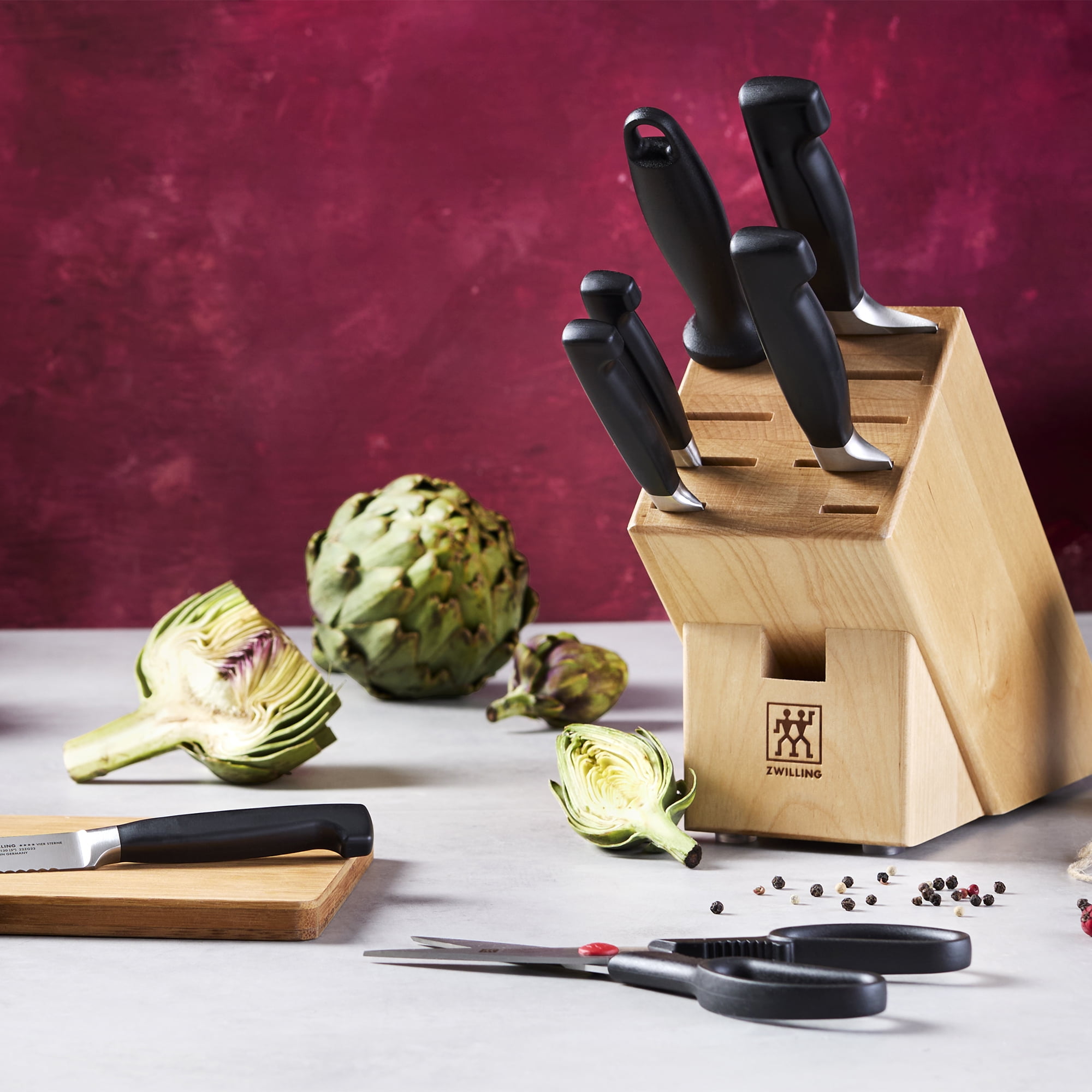 ZWILLING Four Star 7-pc Knife Block Set