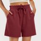 thumbnail image 1 of MKLEKYY Pantalones Cortos Deportivos para Mujer, Modernos Pantalones Cortos de Verano con Cordón, Cómodos y con Bolsillos, Ropa Informal Holgada para Vacaciones y Playa., 1 of 4