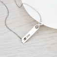 thumbnail image 5 of Anavia College Graduation Gift for Her -  High School 2021 Graduation Gifts for Daughter - Stainless Steel Engraved Bachelor Cap Necklace, 5 of 7