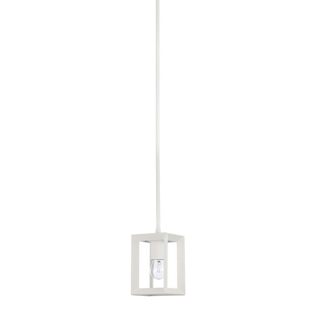 Golden Lighting 2073-M1l Smyth 5" Wide Mini Pendant - White