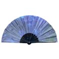 thumbnail image 4 of Homerr Folding Fan Dance Fan Folding Stylish Handheld Floral Leopard Starry Print Dance for Parties Festivals Performance, 4 of 7