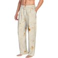 thumbnail image 6 of Susaid Pita Tortilla Print Mens Pajama Pants Set Sleep & Lounge Pants, PJ Bottoms with Pockets and Button Fly-XX-Large, 6 of 6
