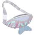 thumbnail image 2 of Sac Banane Queue de Poisson Femme Sac Banane Multifonction Sac Croix Sac Caissier Sac Poitrine à Paillettes Banane Blanc Sac Pochette Taille Queue de Poisson Femme Sac Banane Paillettes Sac Poitrine Banane Blanc Sac Pochette Taille, 2 of 7