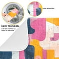 thumbnail image 3 of Yayeee Dish Drying Mat for Kitchen Counter Ultra Absorbent Easy Clean Pad 18x16", Art Geometric, 3 of 7
