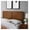 Walnut, variant on MOD-6220-BLK Archie Twin Wood Headboard, Black
