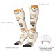 thumbnail image 4 of Balery Shiba Head Face Calcetines novedosos Calcetines deportivos Calcetines hasta la rodilla Calcetines de algodón Calcetines originales y geniales, 4 of 6