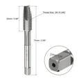 thumbnail image 2 of Unique Bargains 3/8-16 UNC High Speed Steel Machine 3 Flutes Spiral Point Thread Tap Uncoated, 2 of 5