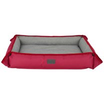 BLACK DECKER Four Way Pet Bed for Large Dogs, Red (1005BLRD)