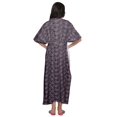 thumbnail image 3 of Moomaya Women Cotton Maternity Kimono Kaftan Long Maxi Dress Clothing, 3 of 5