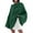 Green, variant on Autumn Winter Women's Long Sleeved Elegant High Neck Round Neck Bat Oversized Sweater Autumn Ribbed Knit Casual Jacket Tops