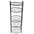 thumbnail image 3 of Spptty 5 Tier Corner Shelf For Kitchen,5 Tier Kitchen Storage Shelves Multifunctional Metal Corner Shelf Pot Rack Stand For Kitchen,5 Tier Storage Shelves, 3 of 8