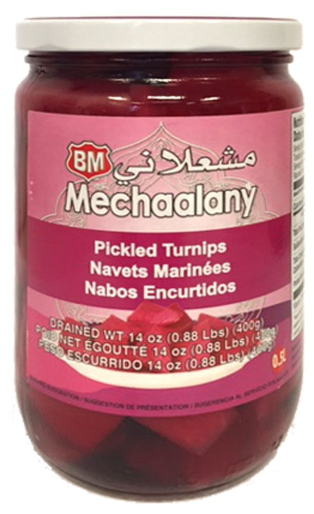 Mechaalany Whole Pickled Turnips 14 Oz