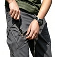 thumbnail image 4 of Men Stretch Hiking Cargo Pants Breathable UV Block Multi Pocket All Terrain Work Pants S-XXL, 4 of 10