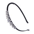 thumbnail image 1 of Accesorio para el cabello de aleación con diadema de diamantes de imitación para mujer y niña a la moda (CHT-123), 1 of 2