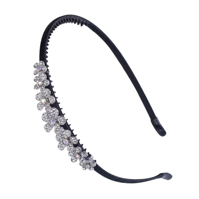 Accesorio para el cabello de aleación con diadema de diamantes de imitación para mujer y niña a la moda (CHT-123)