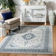 thumbnail image 2 of SAFAVIEH Isabella Jack Oriental Area Rug, Cream/Dark Blue, 4' x 6', 2 of 10