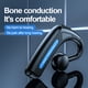 thumbnail image 3 of Auriculares de conducción ósea Blue Bon-e: Auriculares inalámbricos deportivos de oreja abierta, micrófono integrado, entrenamientos de carrera y ciclismo, conducción ósea verdadera, sobre la oreja, n, 3 of 9