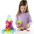 thumbnail image 4 of Guidecraft Guidecraft Interlox Discs - 96 Piece Set: Kids STEM Learning and Construction Toy, Creative and Educational Building Set for Toddlers, 4 of 7