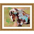 thumbnail image 2 of Stephen Chambers 24x19 Gold Ornate Wood Framed With Double Matting Wall Art Titled - Picasso, 2 of 6
