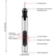 thumbnail image 4 of Muyoka Pluma de grabado eléctrica, pluma de tallado de velocidad ajustable inalámbrica, máquina de micrograbador recargable de 300mAh Muyoka Hogar, 4 of 7