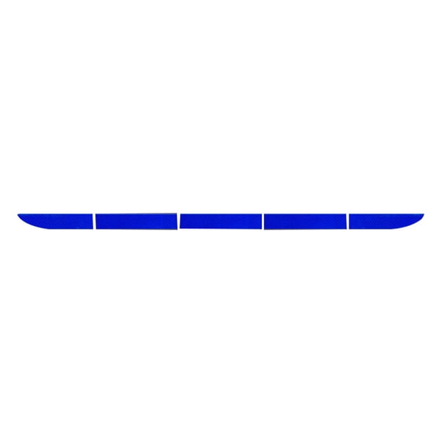 Kenally 5 unids/set pegatina reflectante para coche 90cm Reflector de advertencia de seguridad accesorios exteriores para maletero de coche cinta Automoción decorativa y accesorios Azul Kenally VI000736-05