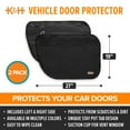 thumbnail image 5 of K&H Pet Products Vehicle Door Protector Black Standard 27 X 19 Inches, 5 of 12