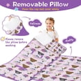 thumbnail image 3 of Cute Pitbull Terriers Dog and Flower Toddler Nap Mats for Kids Preschool,Sleeping Mat Bag or Kids,Toddler Sleeping Bag,Toddler Nap Mat or Daycare, 3 of 6