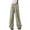 Army Green, variant on Plus Size Palazzo Pants for Women Summer Boho Wide Leg High Waist Casual Pant 2024 Beach Travel Outfit Worded in Elegant Style