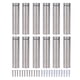 thumbnail image 1 of Juego de 12 tornillos separadores de acero inoxidable, tornillos publicitarios de 19x80mm, accesorios de montaje para colgar marcos de fotos acrílicos, 1 of 8