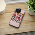 thumbnail image 5 of DistinctInk Clear Hybrid Case for Apple iPhone 14 Pro Max (6.7" Screen) - Vibrant and Lively Spring Flower Delight - Tempered Glass Back, 5 of 8