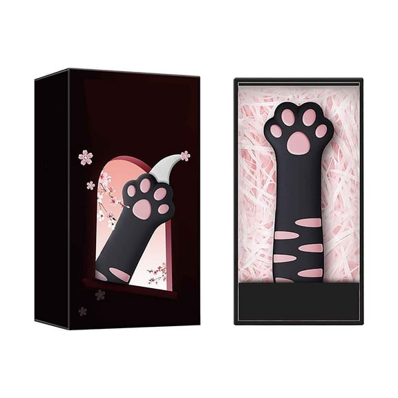 Sltwyw Heart-shaped Retractable Utility Knife - Safety Craft Cutter with Precision Blade & Lock Mechanism